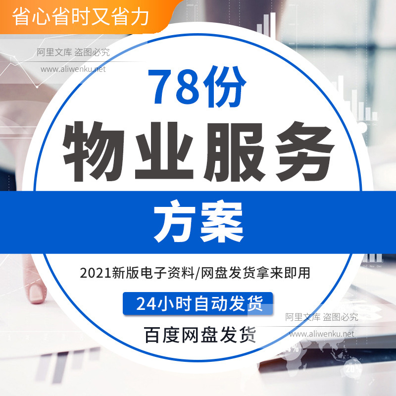 物业公司住宅小区办公楼写字楼产业园区物业管理服务方案模板保